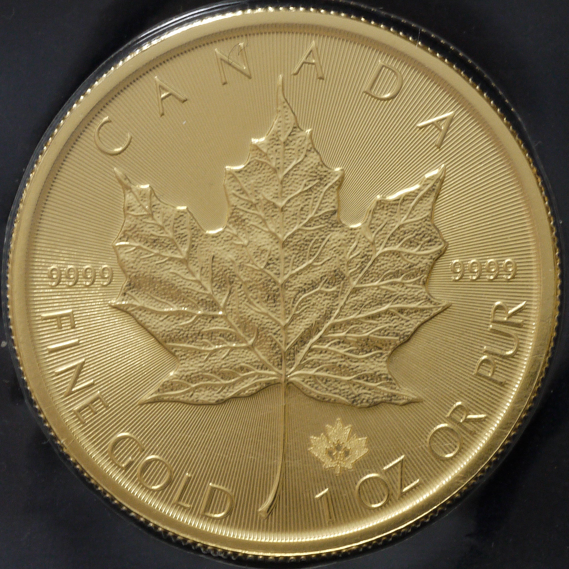 カナダ 50ドル金貨 2015年 メイプルリーフ エリザベス2世｜NJ BUYER'S