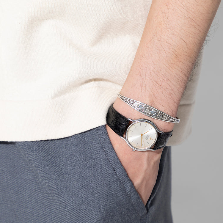 Adawat'n Tuareg | アダワットトゥアレグ シルバーバングル “アガジズ