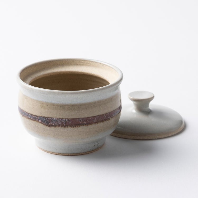 健一窯 | ケンイチガマ Begin別注 益子焼・梅干し壺（健一窯／大塚雅淑）