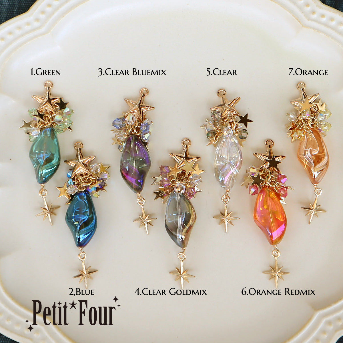 魔法の種 ピアスイヤリング – 宙フェス夜市