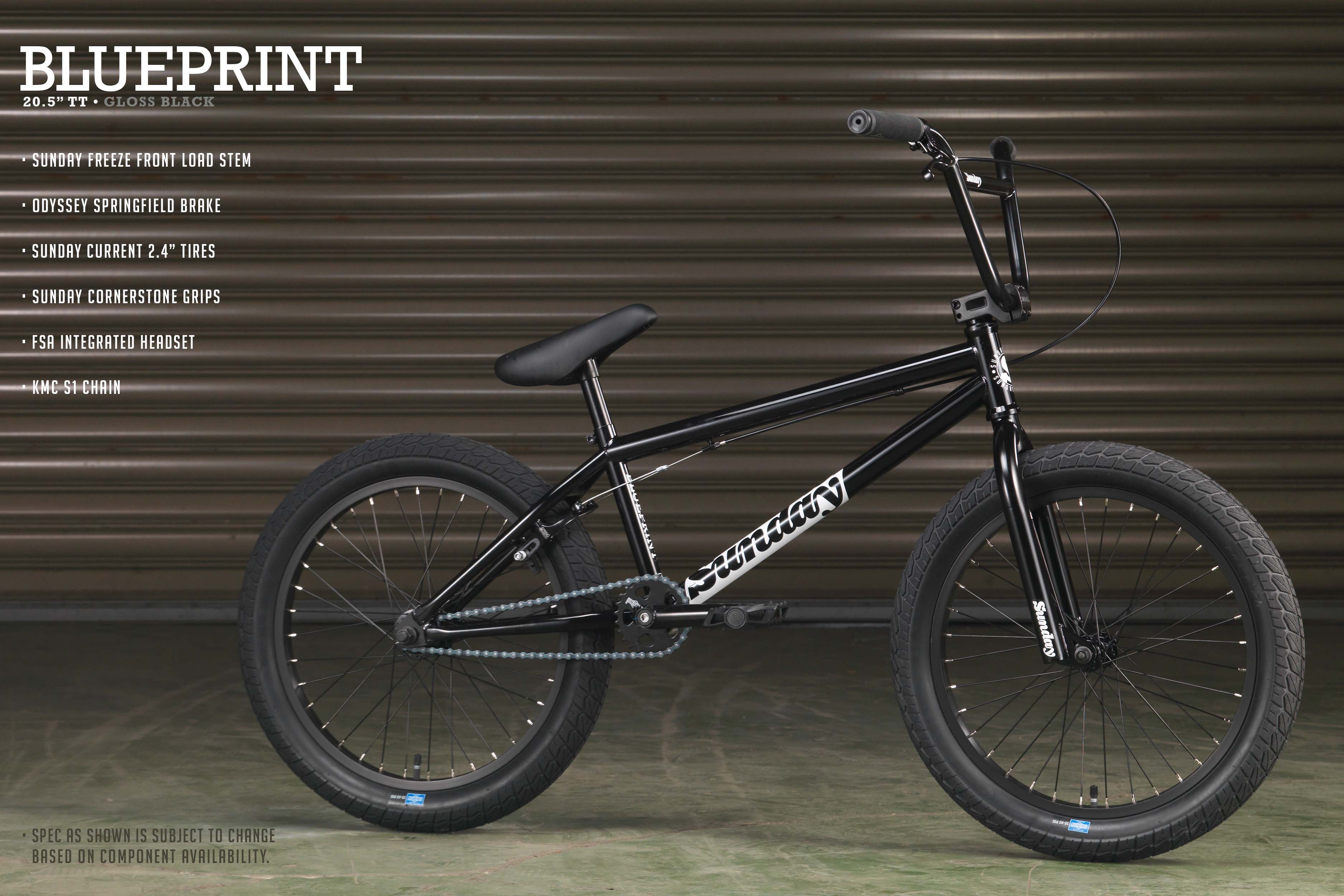 Sunday Blueprint (Gloss Black with 20.5