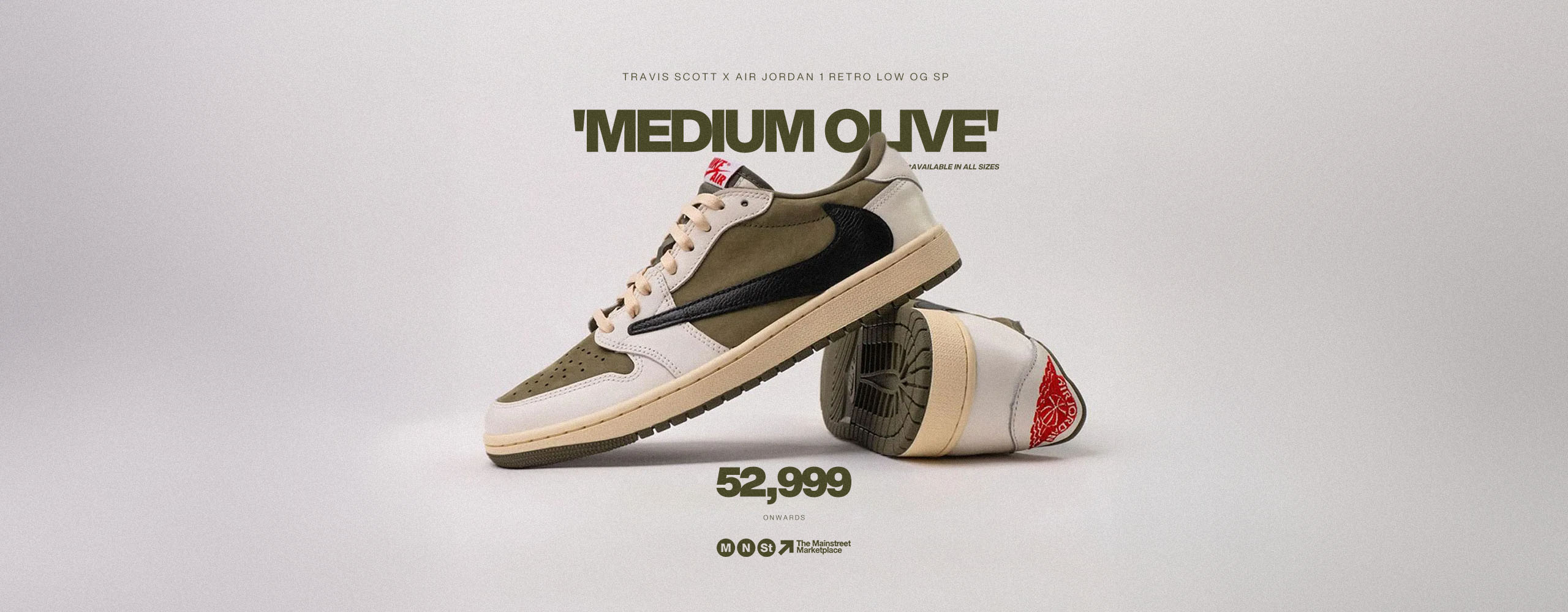 Nike's New Arrival: Travis Scott x Air Jordan 1 Low 'Medium Olive