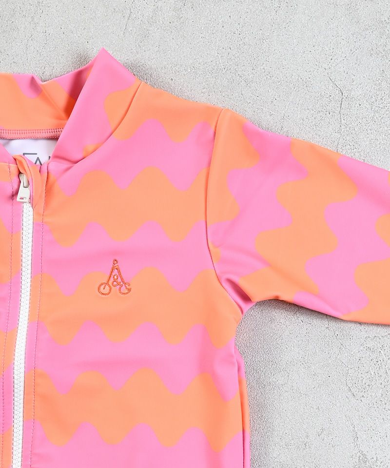 GIRL'SソウガラZIPラッシュガード ｜ 水着・プールグッズ ｜ 子供服の
