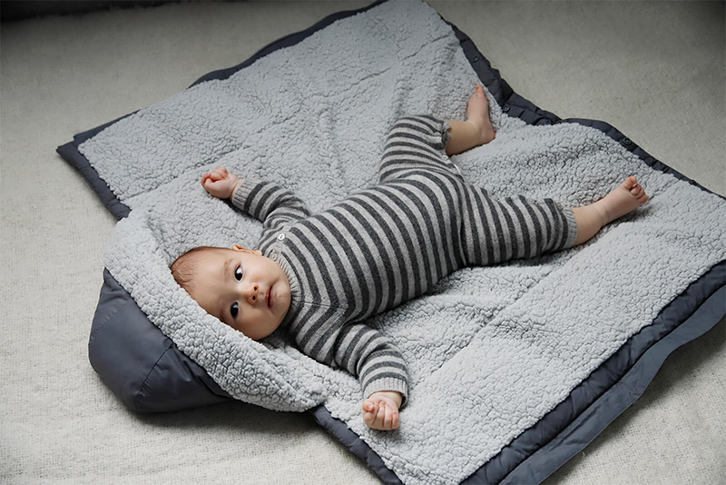 baby cover 1 blue grey | ギフト・スタイ・出産祝いのMARLMARL