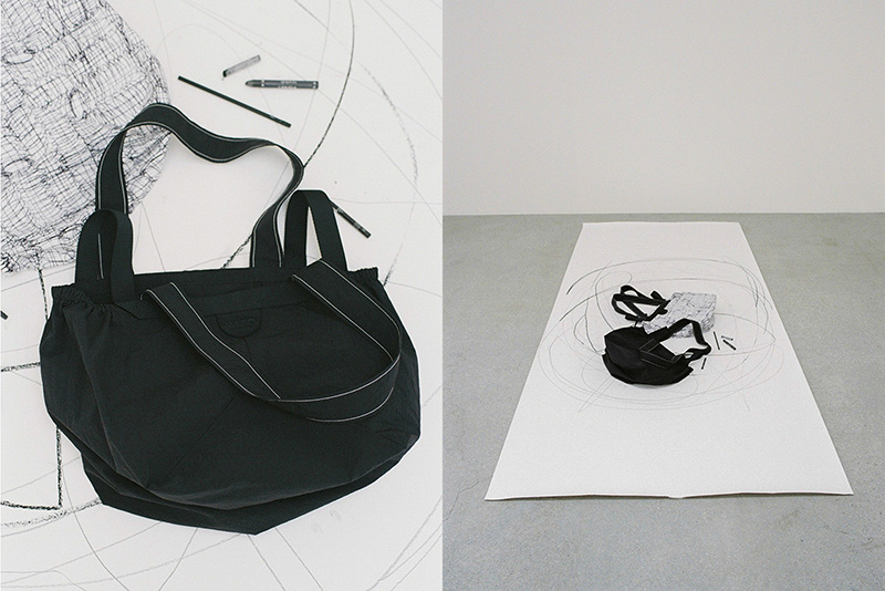 POND TOTE BAG BLACK | ギフト・スタイ・出産祝いのMARLMARL（マール