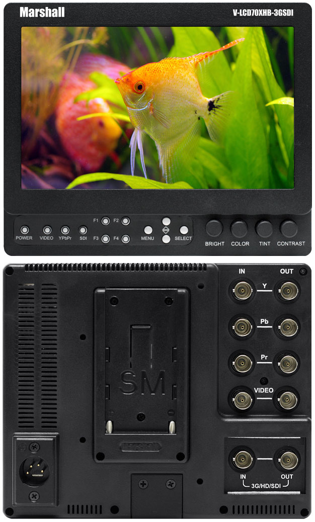 Marshall Electronics - V-LCD70XHB-3GSDI 7