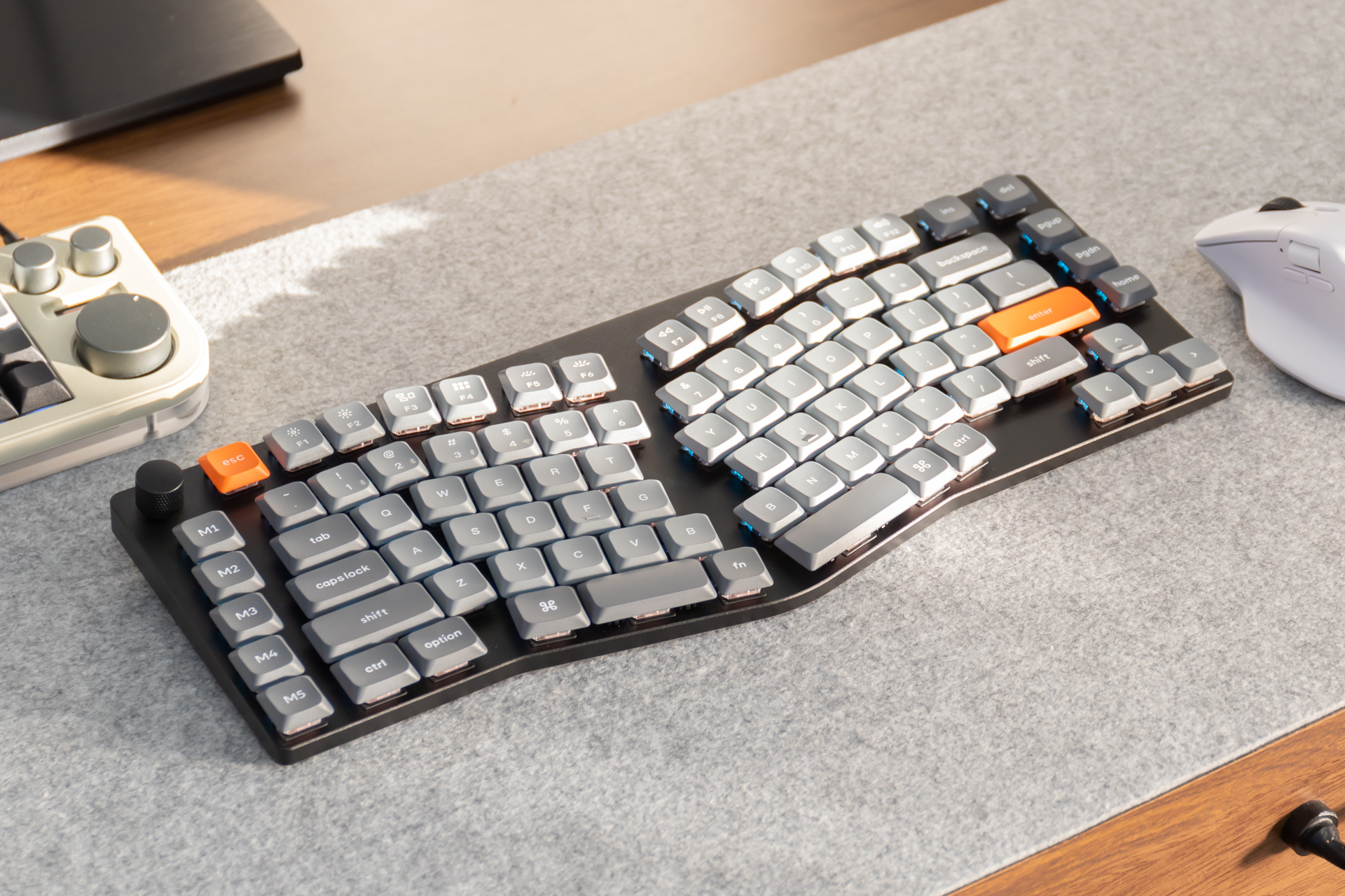 Keychron K15 Max (Aliceレイアウト)【レビュー】QMK対応ロー
