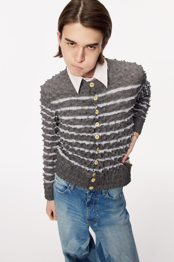 Spiky Pablo Cardigan - Beige - MASU– MASU Official Online Store