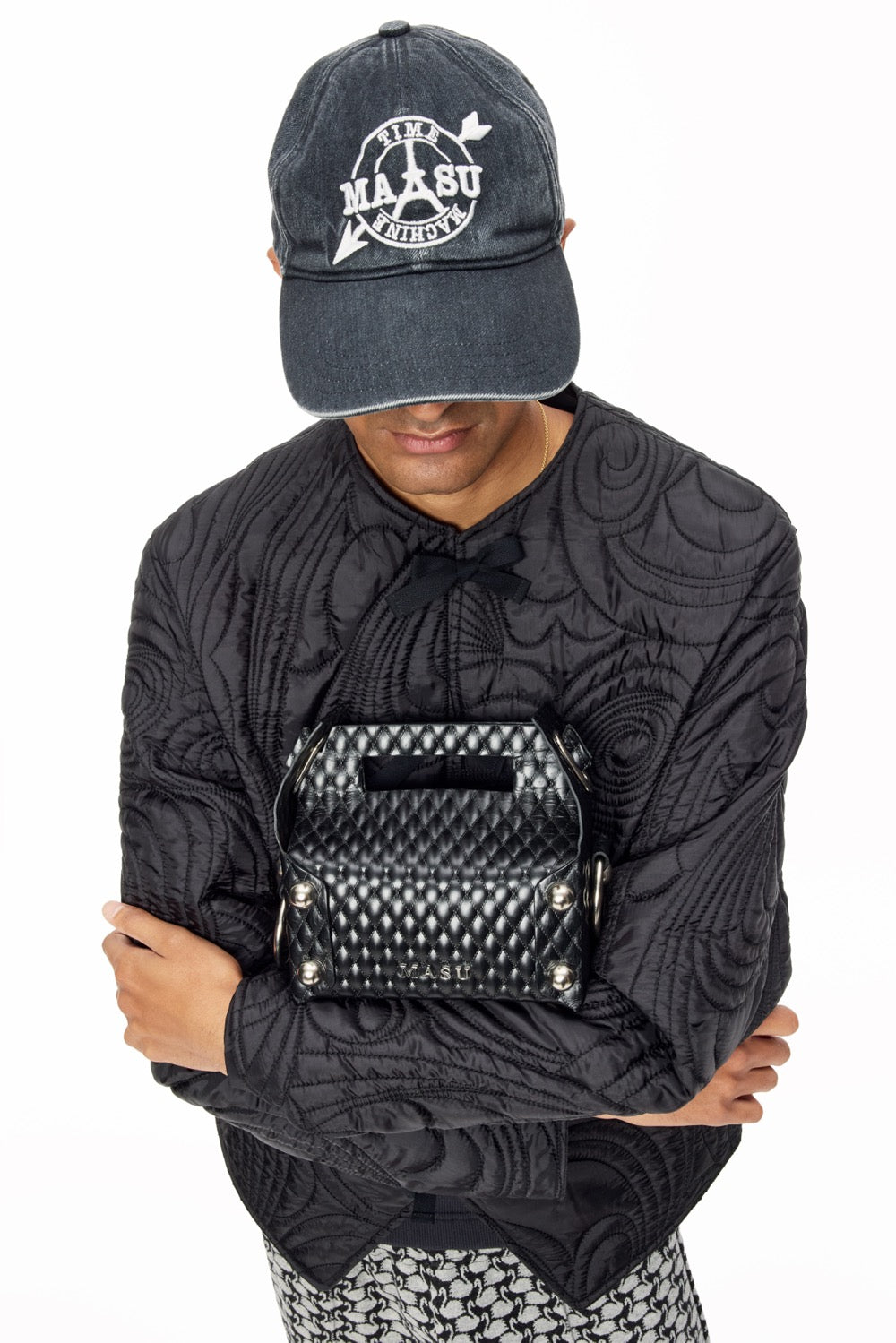 Leather Cake Bag - Black - MASU– MASU Official Online Store