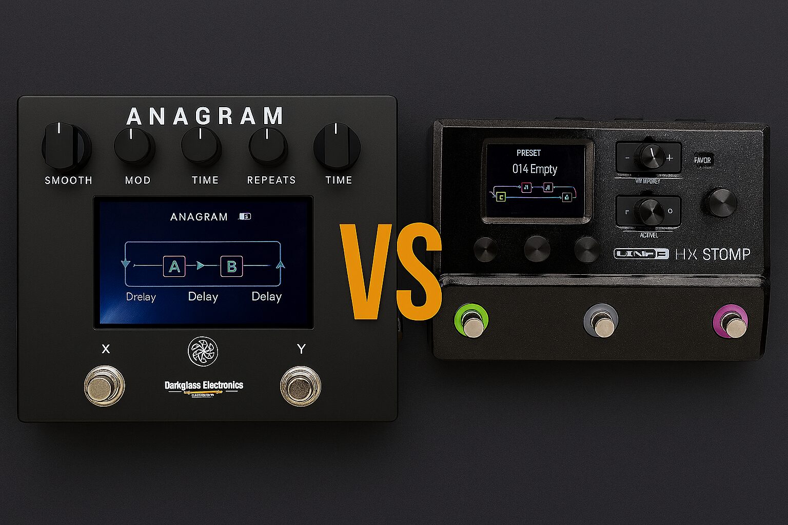 解説】Darkglass ANAGRAM レビュー｜NAM対応マルチの実力とHX STOMPと