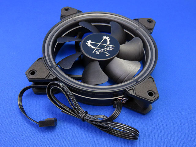 PCケースファンをScythe艶風2に交換して自作PCの静音化を行う