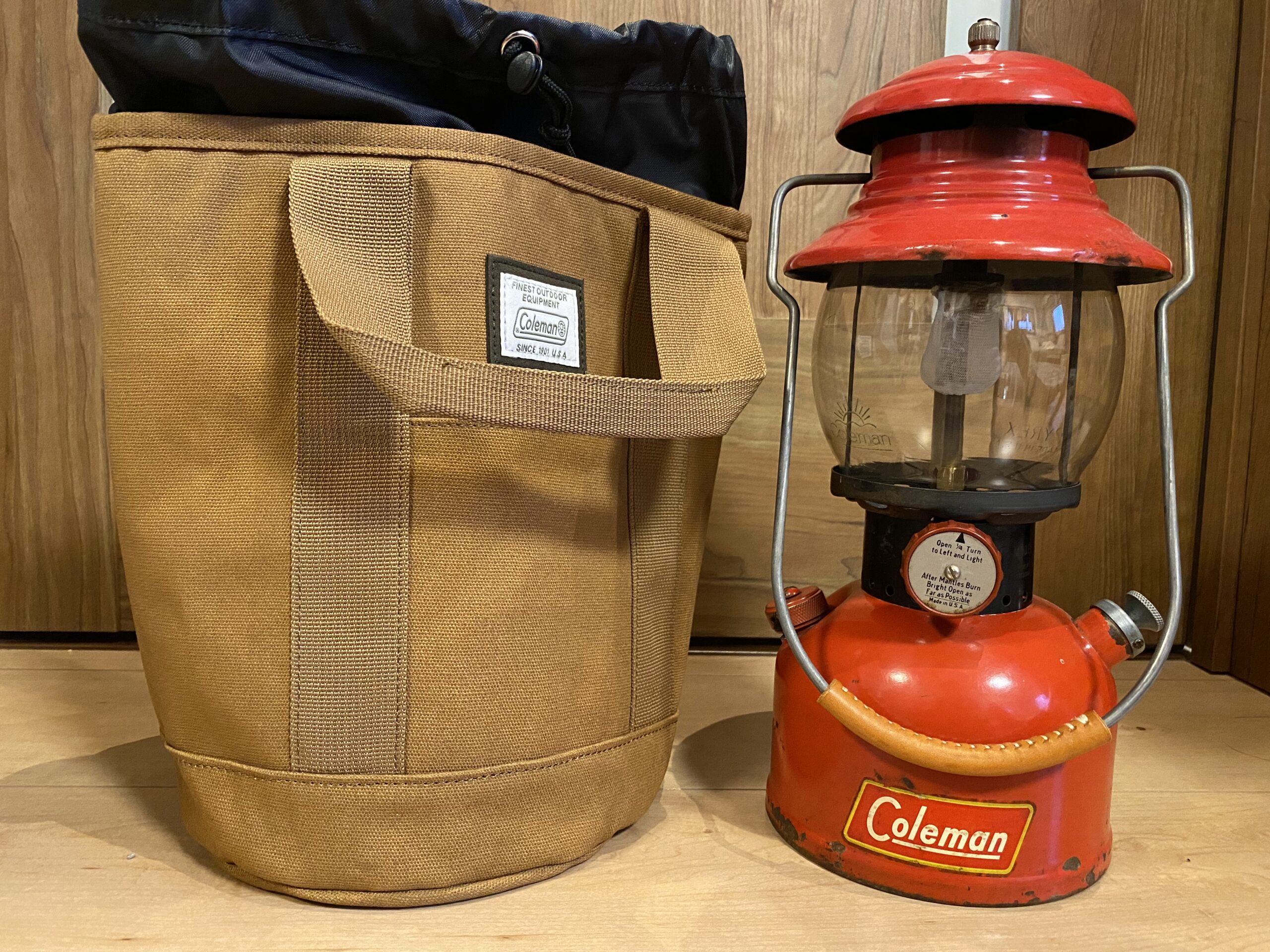 ランタン収納】コールマン『ギアバッグシリーズのランタンバッグ』が