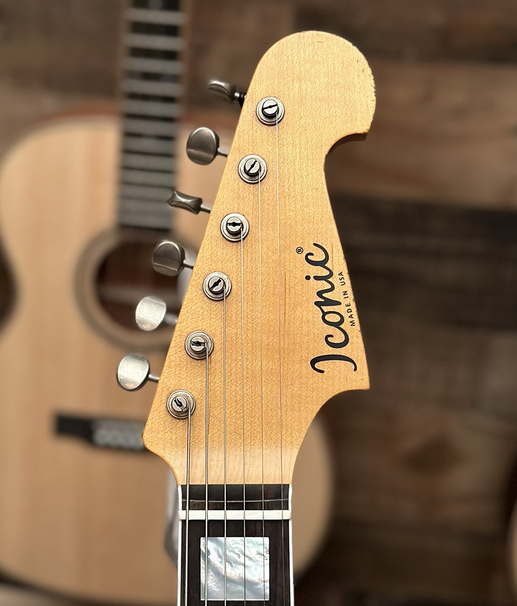 Iconic Guitars Carlsbad VM Aged Shell Pink Electric Guitar - with