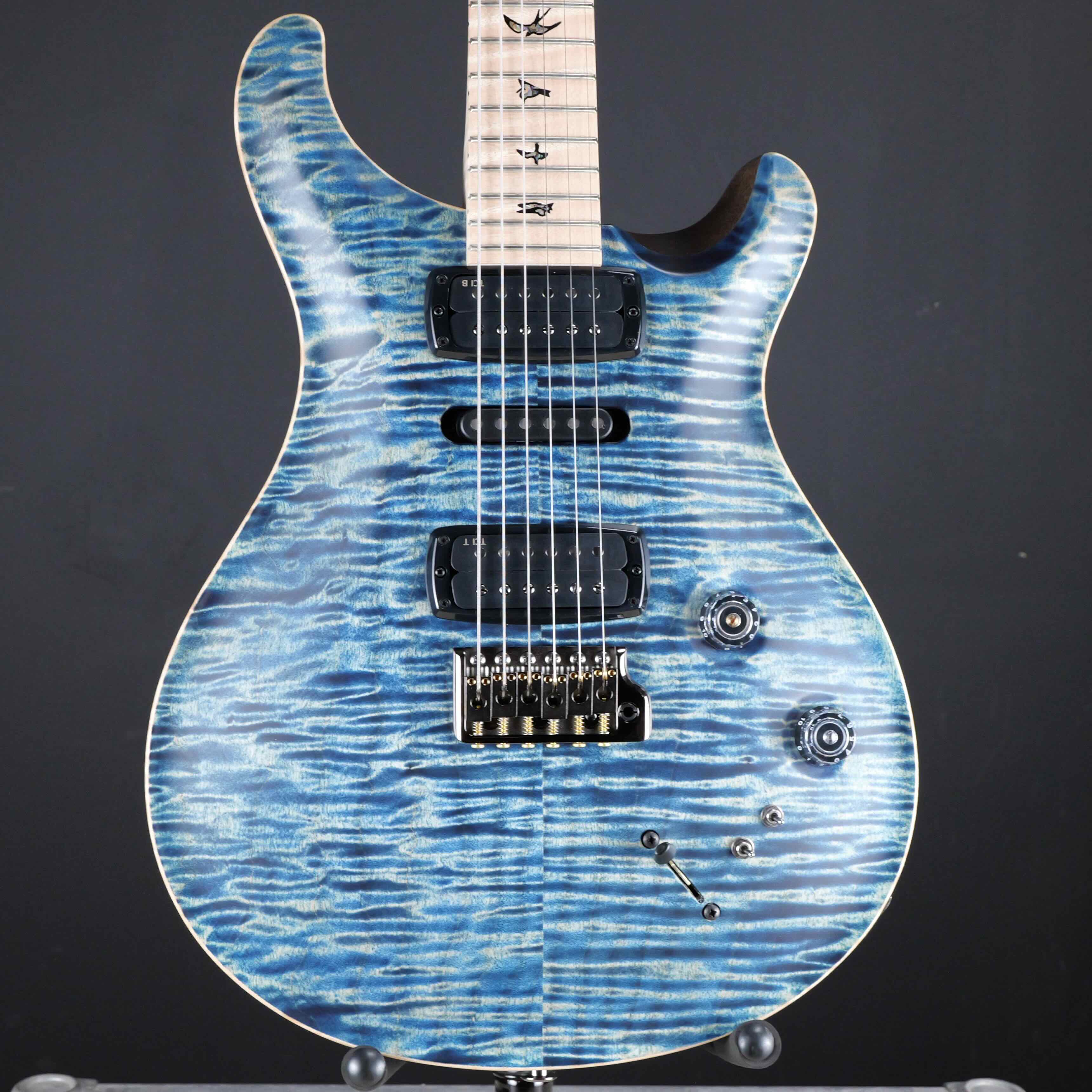 PRS Wood Library Modern Eagle V Custom Color 10 Top Satin – Matt's