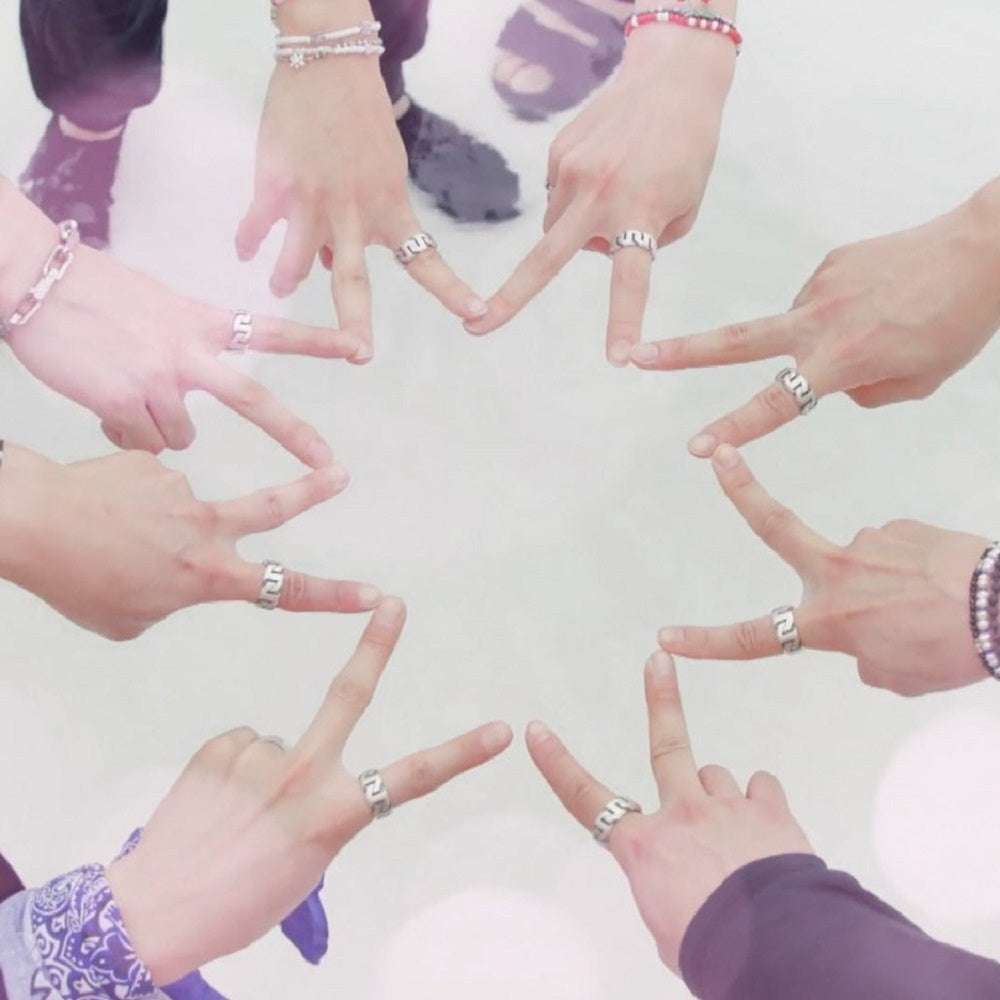 Stray Kids 着用 友情指輪 / MARS MARK / マルスチェーンリング No.3