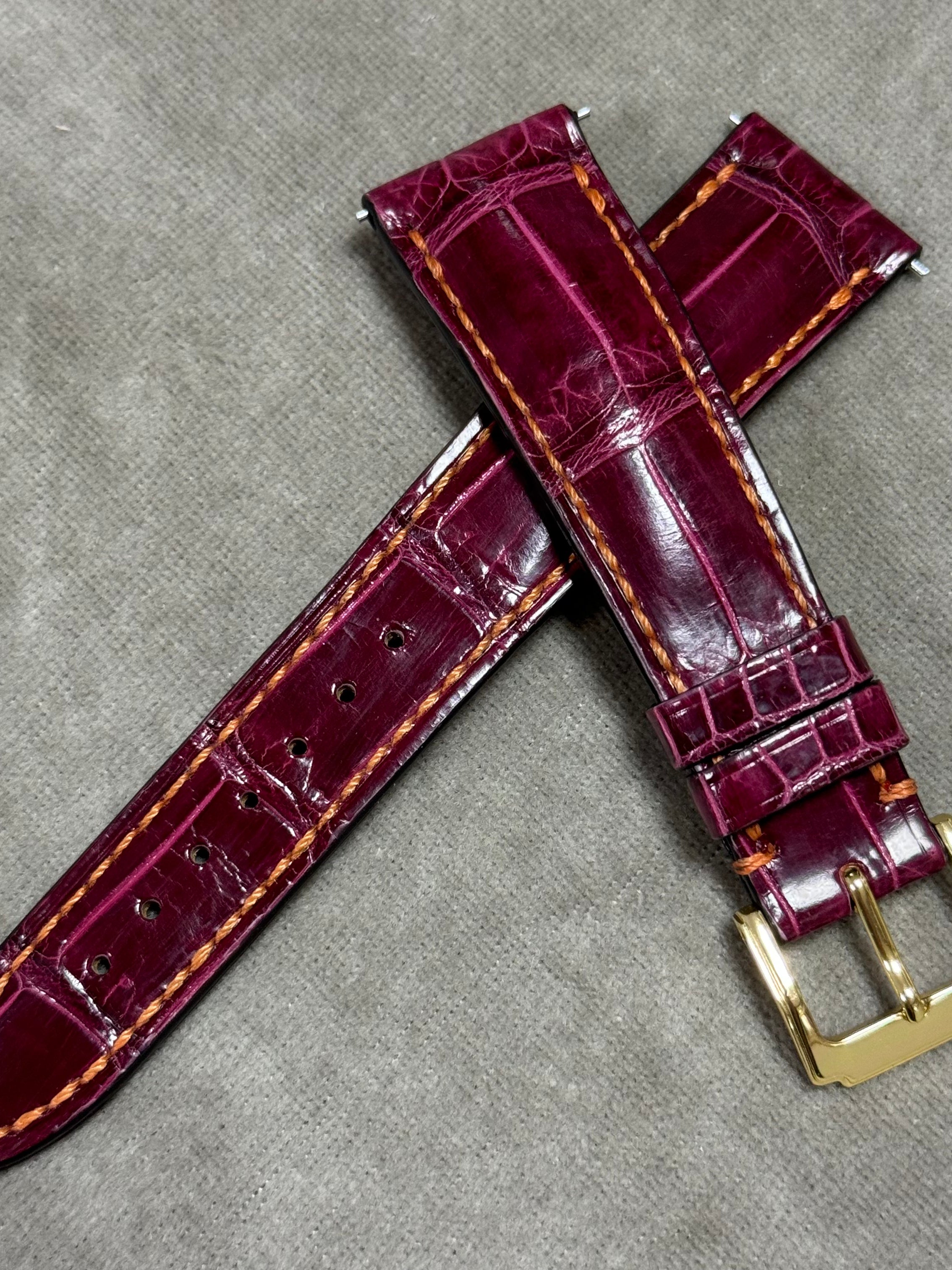 クロコダイルストラップ一覧｜高級ワニ革ベルト・カスタム対応｜松下庵