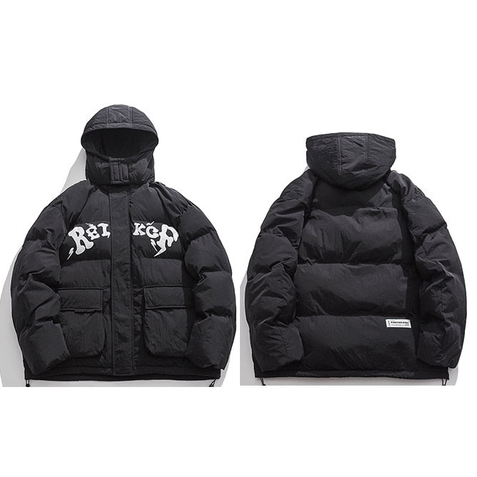 Horizon Rey Y2K Puffer Jacket Store | y2k streetwear – MAUV STUDIO®