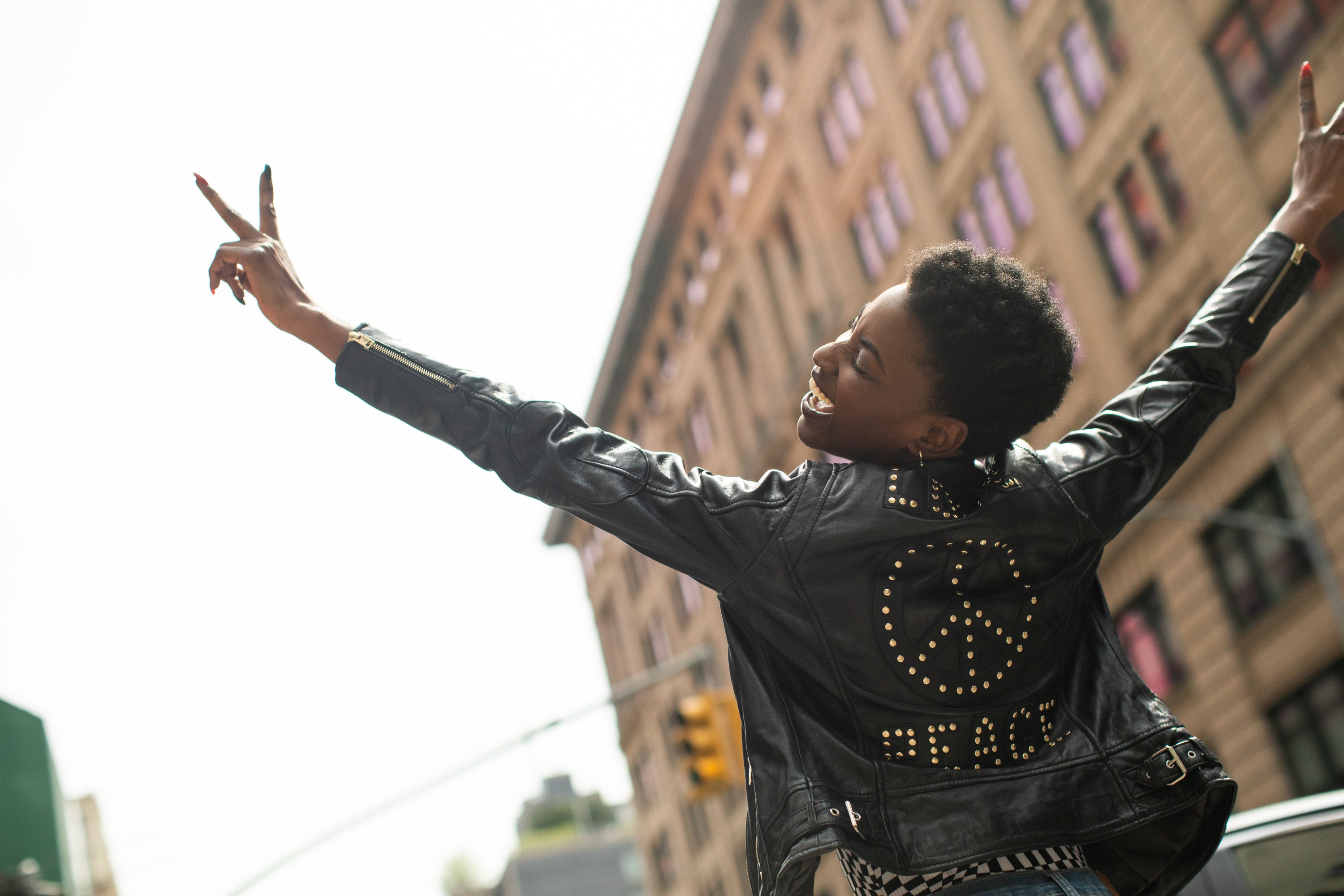 Traysie RF Leather Jacket, Black – mauritiusleather