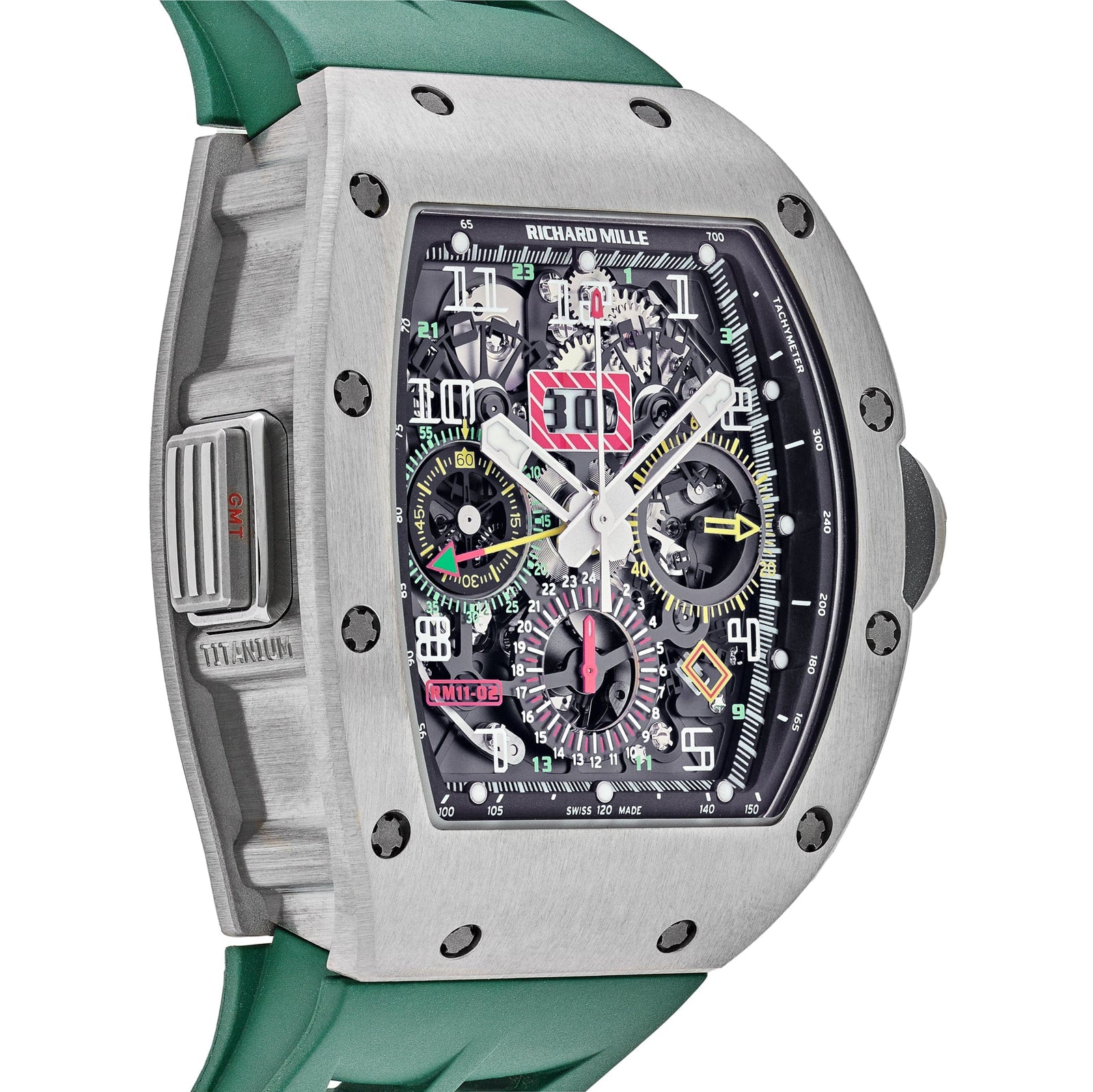 Richard Mille RM 11-02 Titanium Flyback Chronograph GMT – Mavani & Co