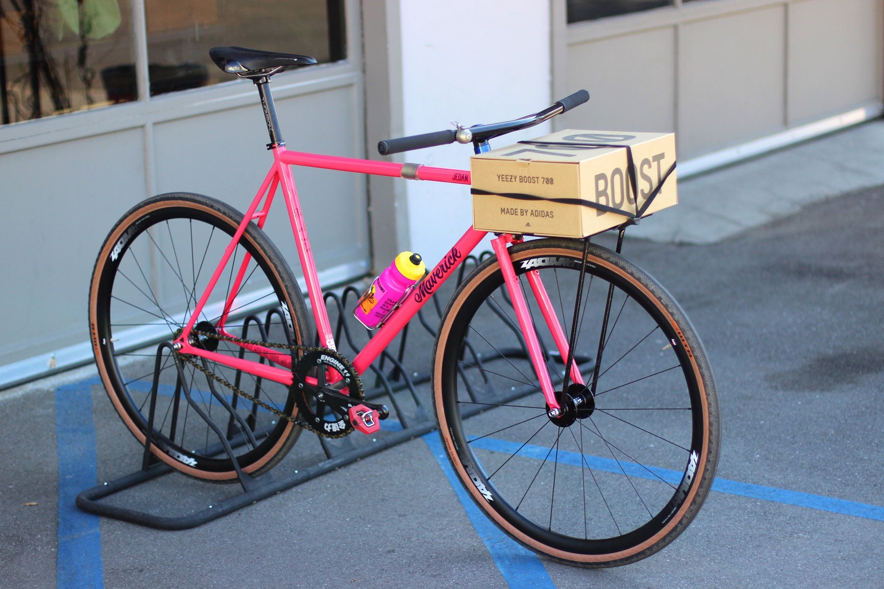 Jedan SS Frame Pink – Maverick Bicycles