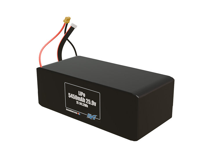LiPo 5450mAh 7S 25.9v Battery Pack – MaxAmps Lithium Batteries