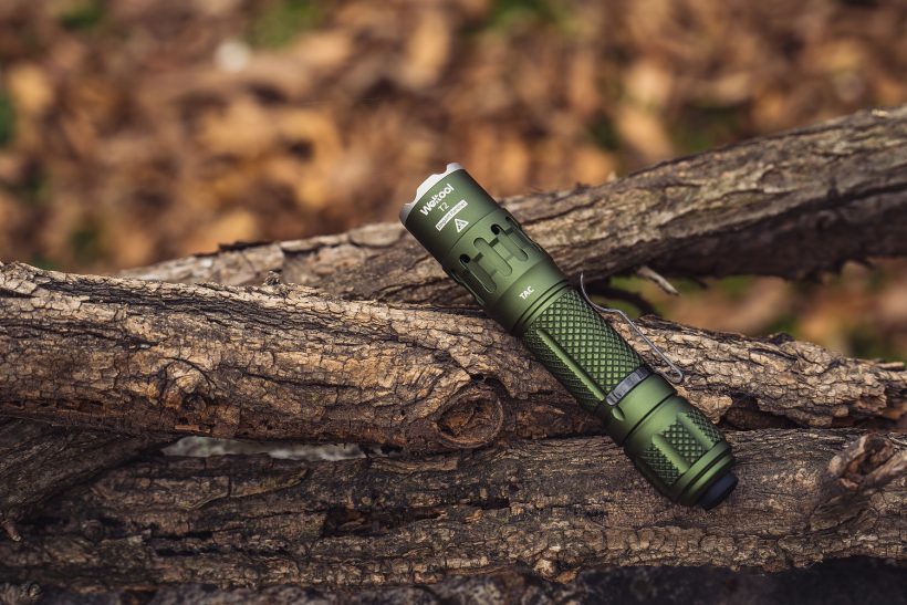 Weltool T2 TAC – 1900 Lumens, 431 Meter ODG Tactical Flashlight