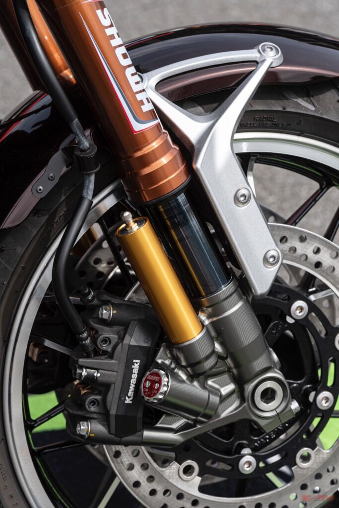 SHOWAが2輪用アフターマーケットサス市場に参入!? カワサキ ニンジャ