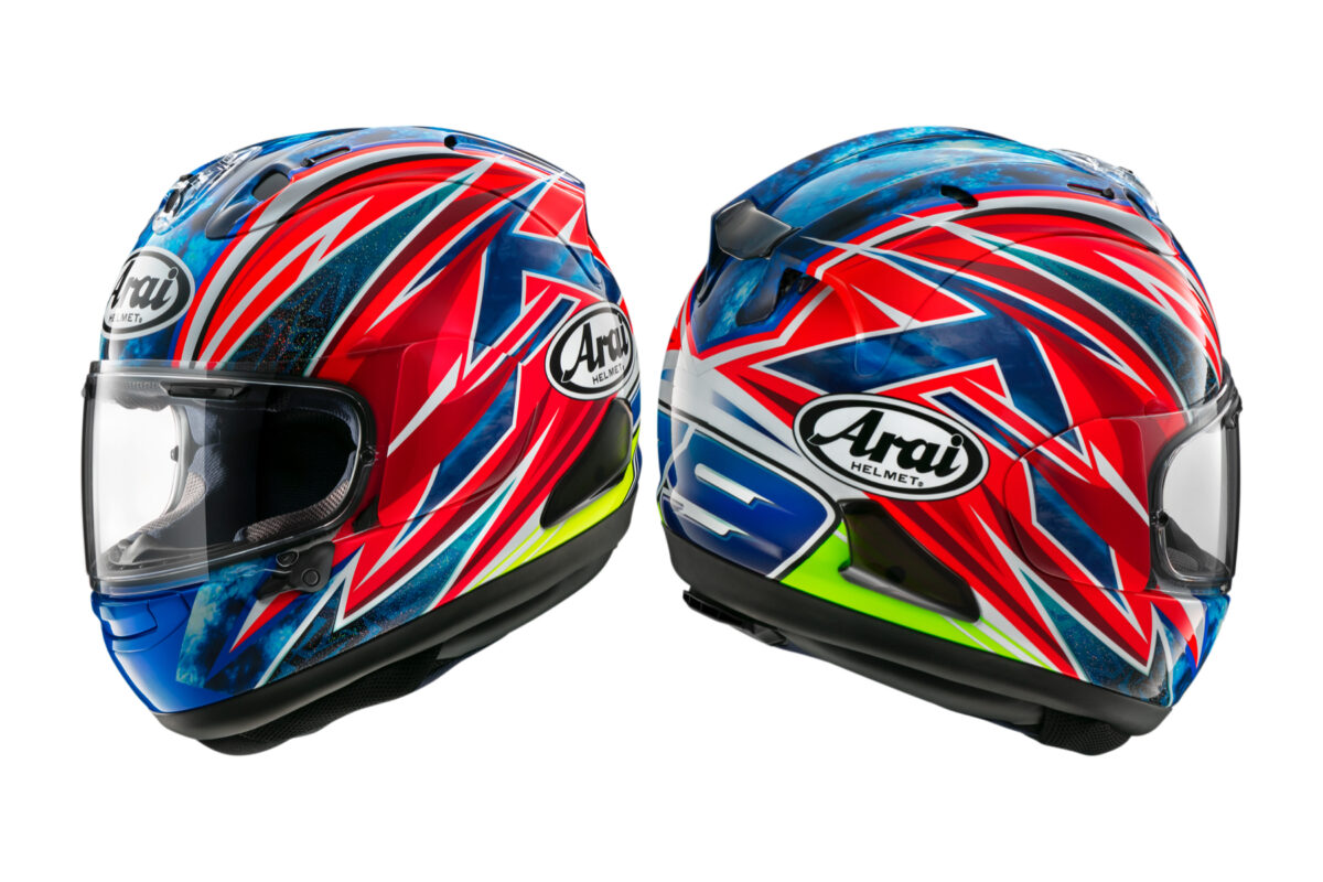 RX-7Xオグラ】アライヘルメットRX-7XにMoto2参戦の小椋 藍選手レプリカ