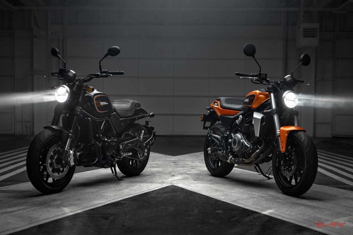 ハーレーの並列2気筒ミドルモデル「X350／X500」が10月発売！普通二輪