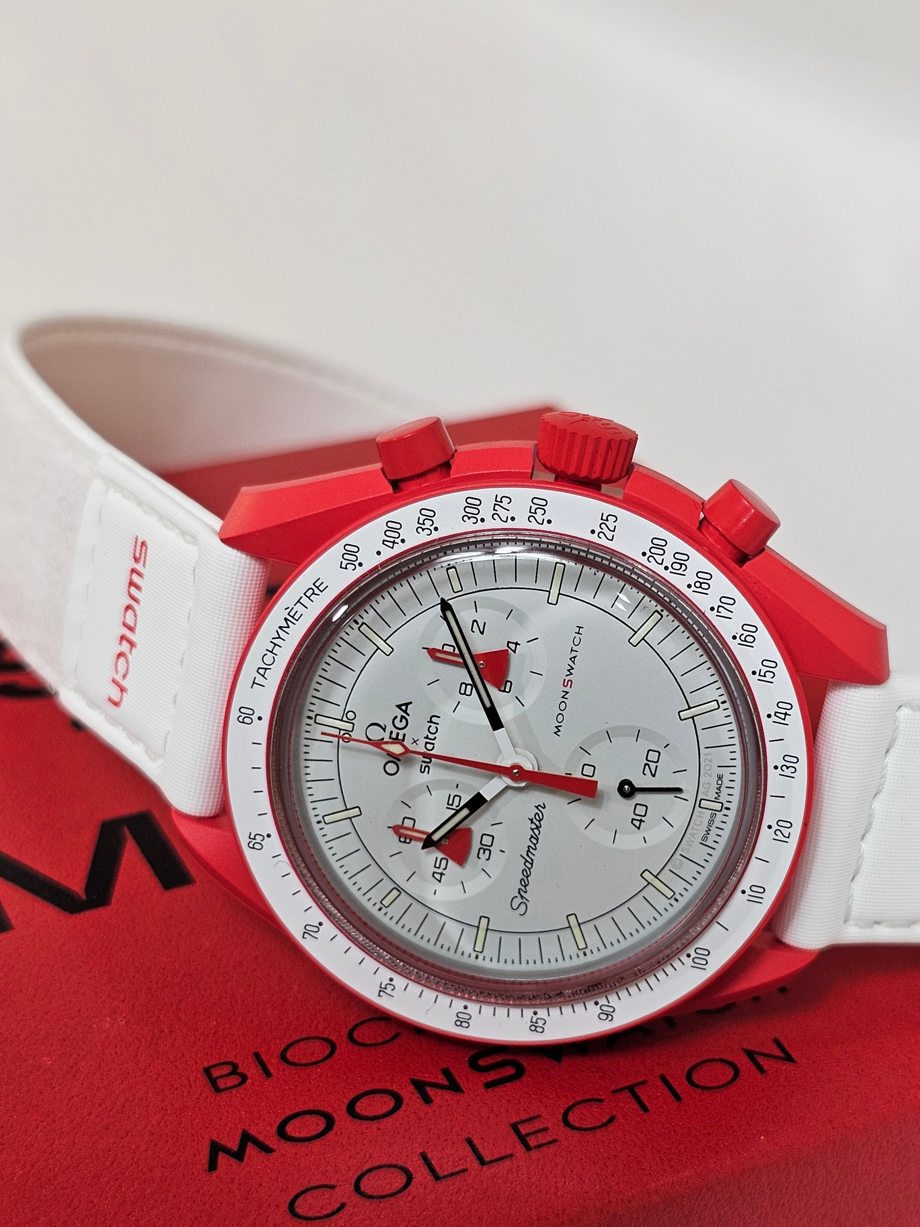 Swatch x OMEGA MoonSwatch Collection: Mission to Mars – MGB WATCHES