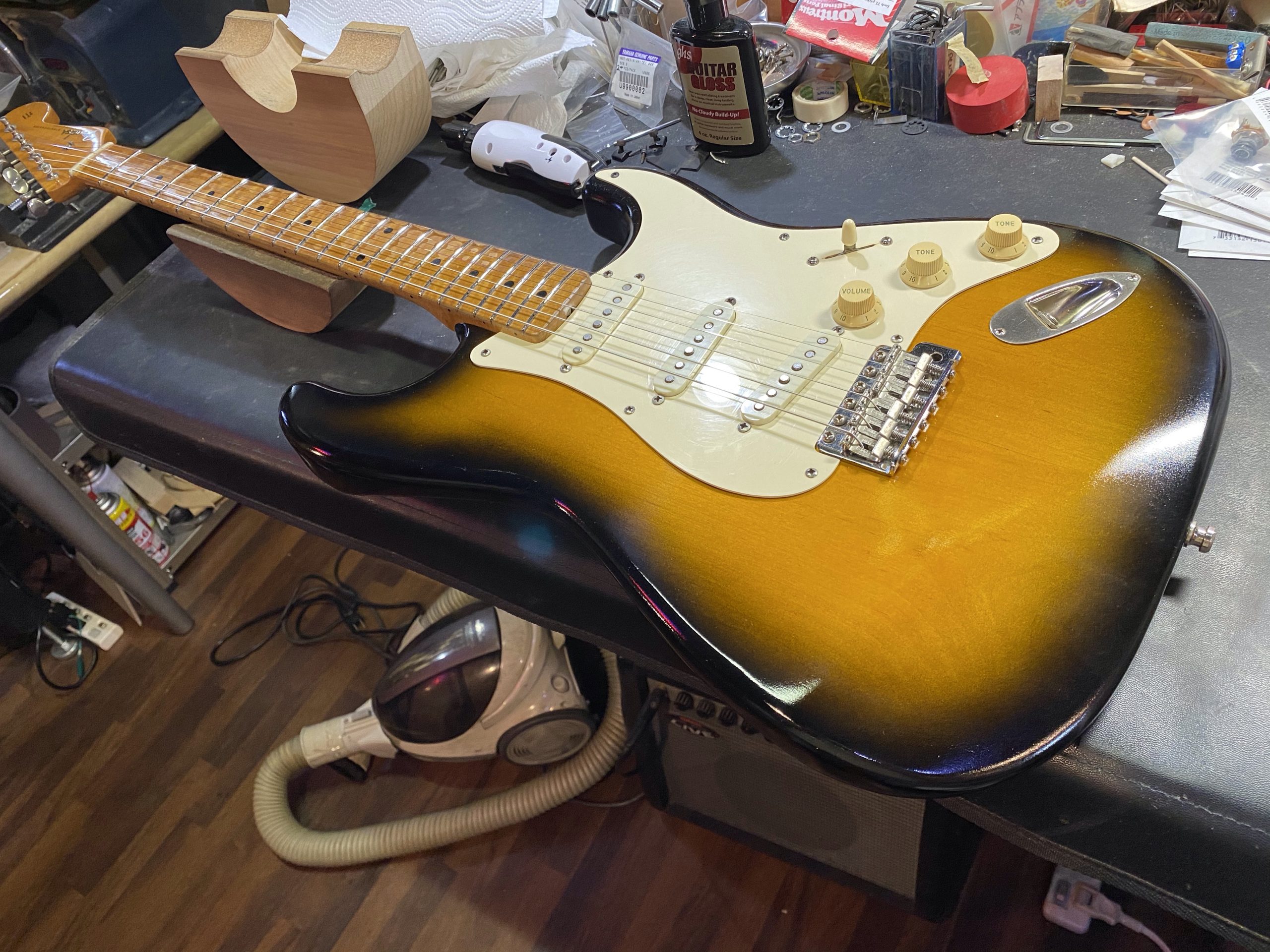 極薄ラッカーサンバースト | mg's workshop