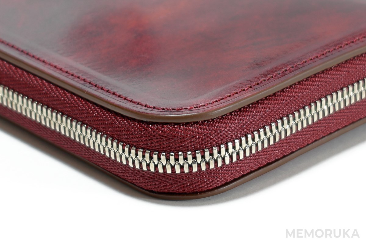 新進工房】極小長財布「バタール」 コードバンレザーをレビュー | メモルカ