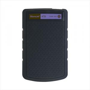 耐衝撃 ポータブルHDD 4TB USB3.1 Gen1 Transcend StoreJet 25H3P
