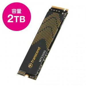 M.2 SSD 512GB PCIe NVMe 1.3準拠 Gen3×4 3D NAND Transcend製【メモリ