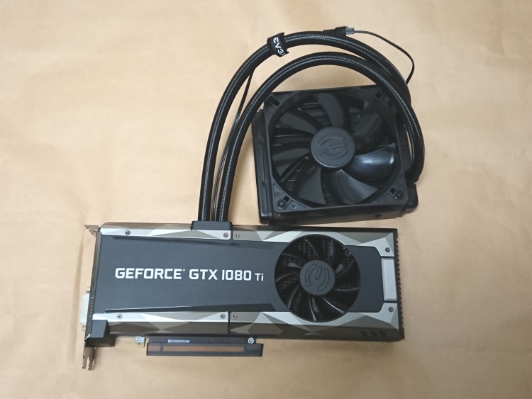 EVGA GeForce GTX 1080 Ti SC2 HYBRIDのレビュー | メモトラ