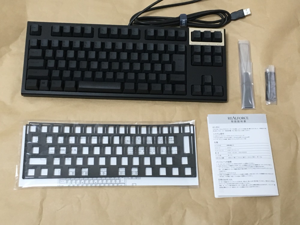 東プレ REALFORCE SA R2 R2TLSA-JP3-BKをレビュー！All30gの静音