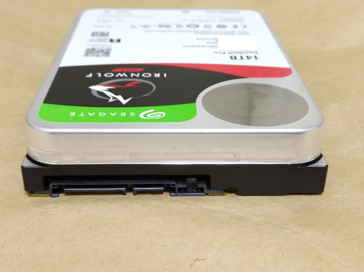 Seagate IronWolf Pro 14TB ST14000NE0008をレビュー！データ
