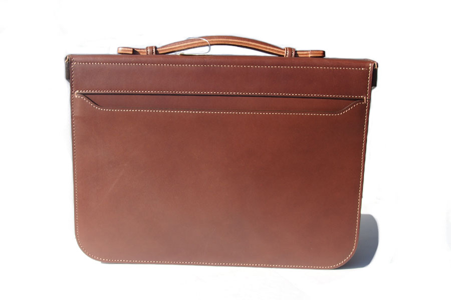 ソメスサドル｜SOMES SADDLE｜別注ブリーフケース｜ブラウン - 鳩目堂 本店
