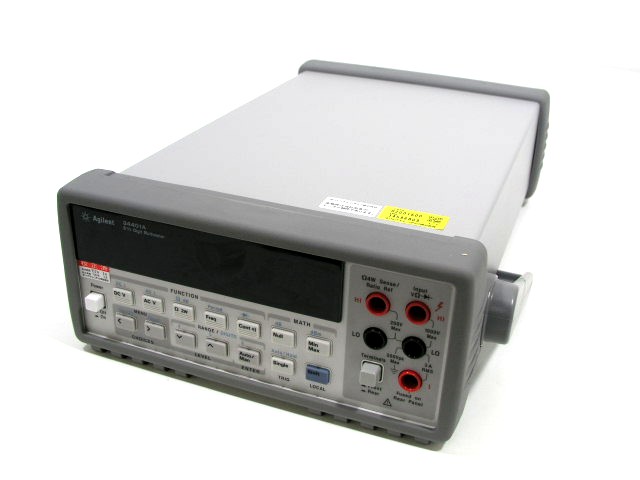測定器ガレージ | 34401A／デジタル・マルチメータ: 汎用計測器・測定