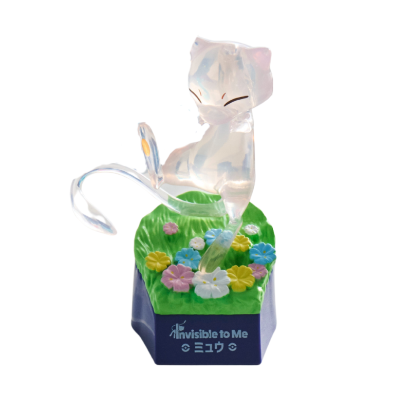 クリアフィギュア Invisible to Me ミュウ - Meccha Japan