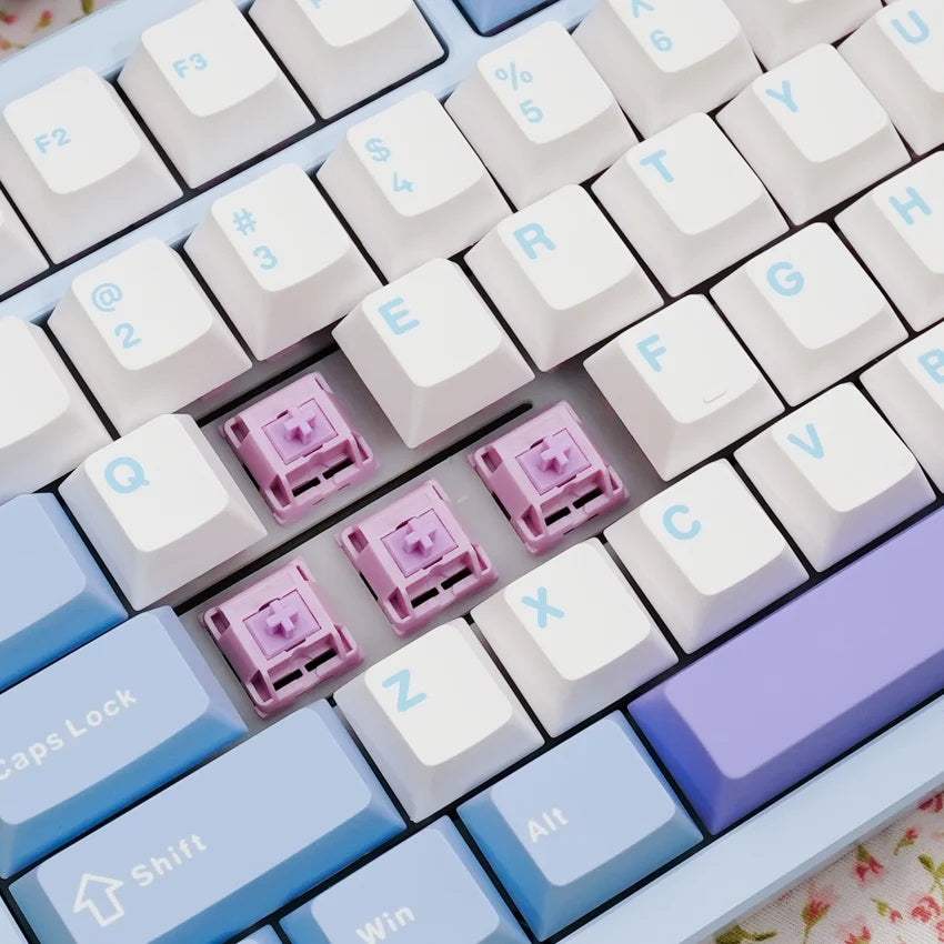 WOBKEY Rainy 75 Standard Aluminum 75% Hotswap Wireless A-RGB Mechanica