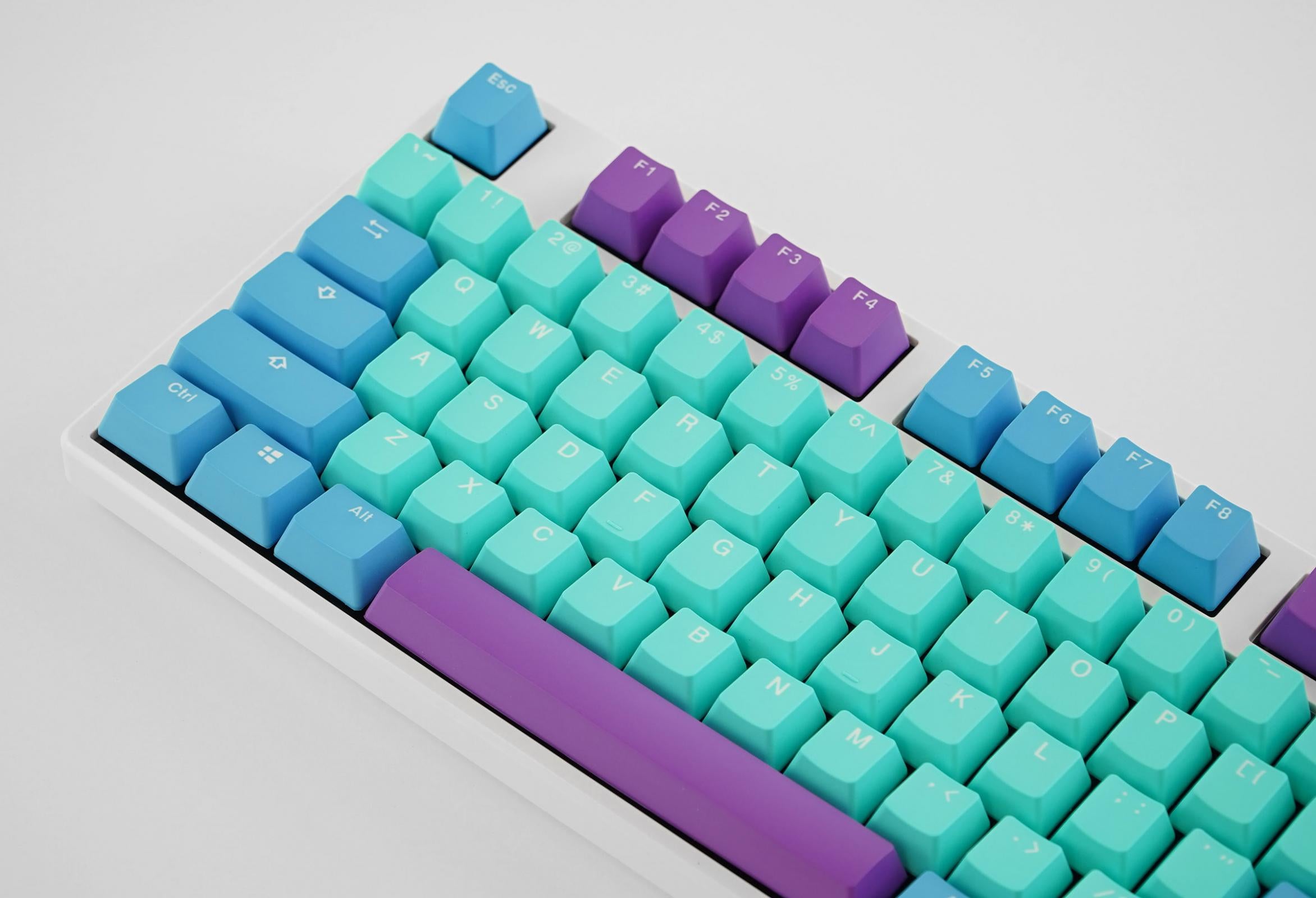 MK x Ducky Frozen Llama Seamless 108 + 10 Key OEM Profile Double Shot