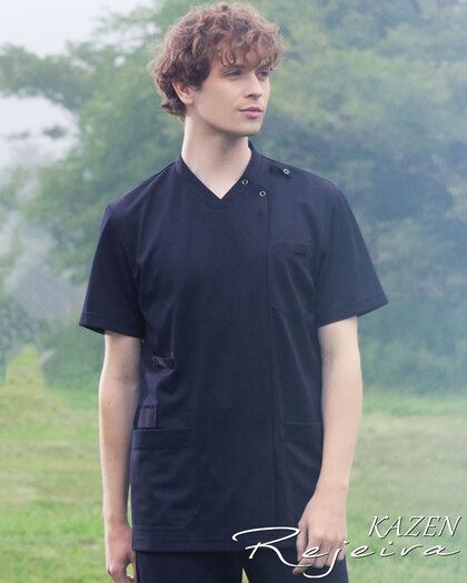 KAZEN KZN715 スクラブジャケット（男女兼用） 5740円｜医療白衣の