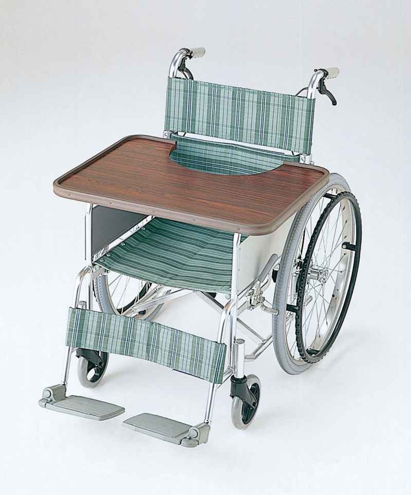 車いす用テーブル（大）ゴム枠 | 日進医療器【品番:512044-00】 | 介護