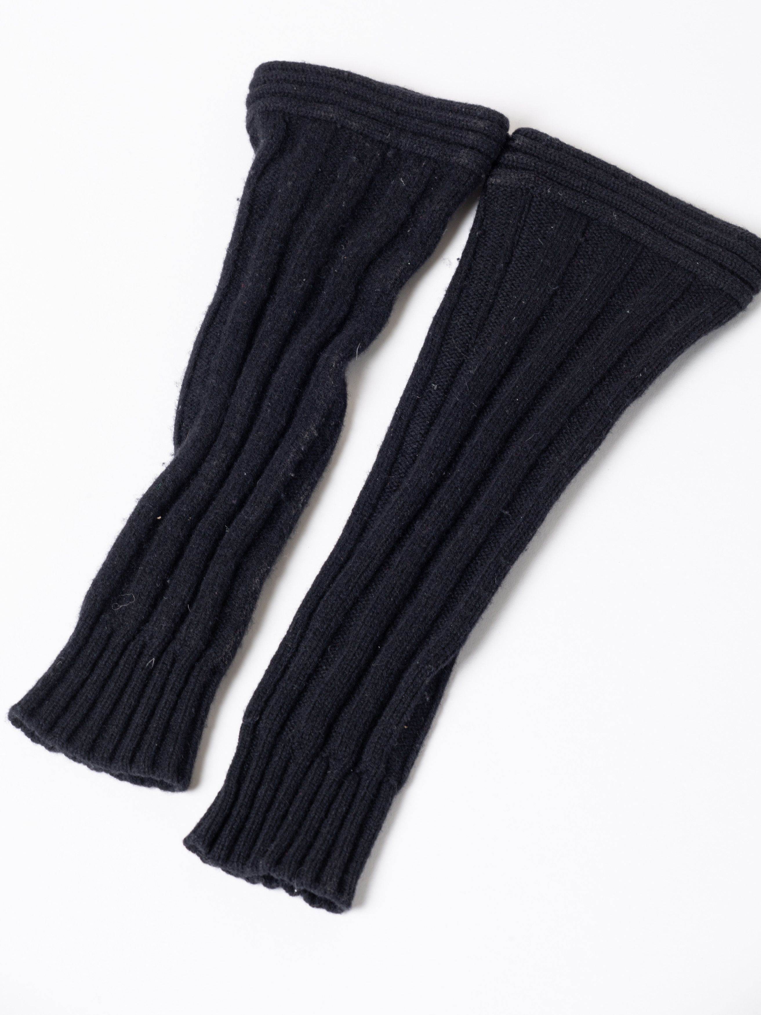 Dior × Hedi Slimane AW07 Dior Homme 'Navigate' Black Wool Arm