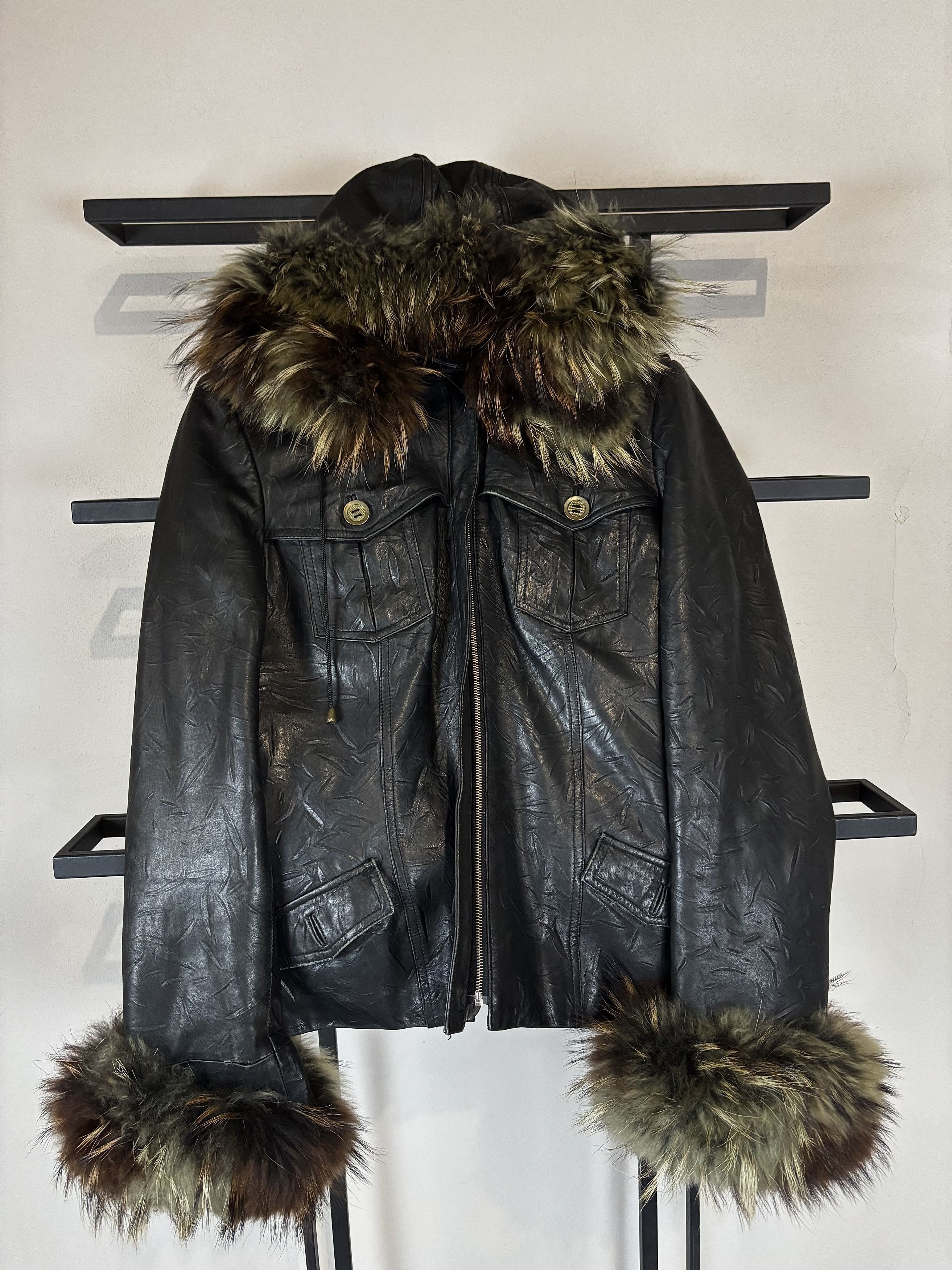 Rick Owens Fur Jacket | Grailed