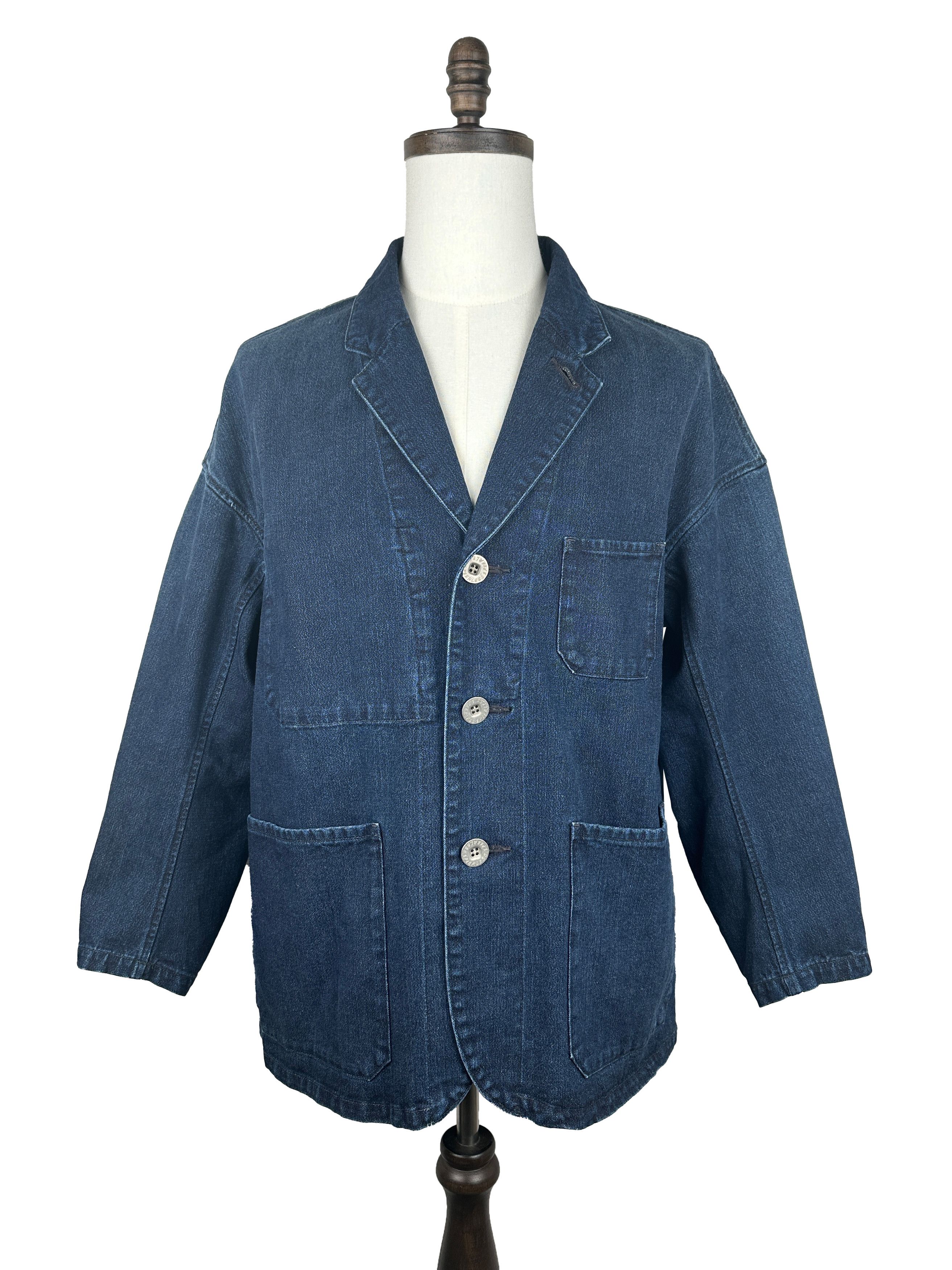 Visvim SS23 ICT SS Hammons Chore JKT DMGD | Grailed