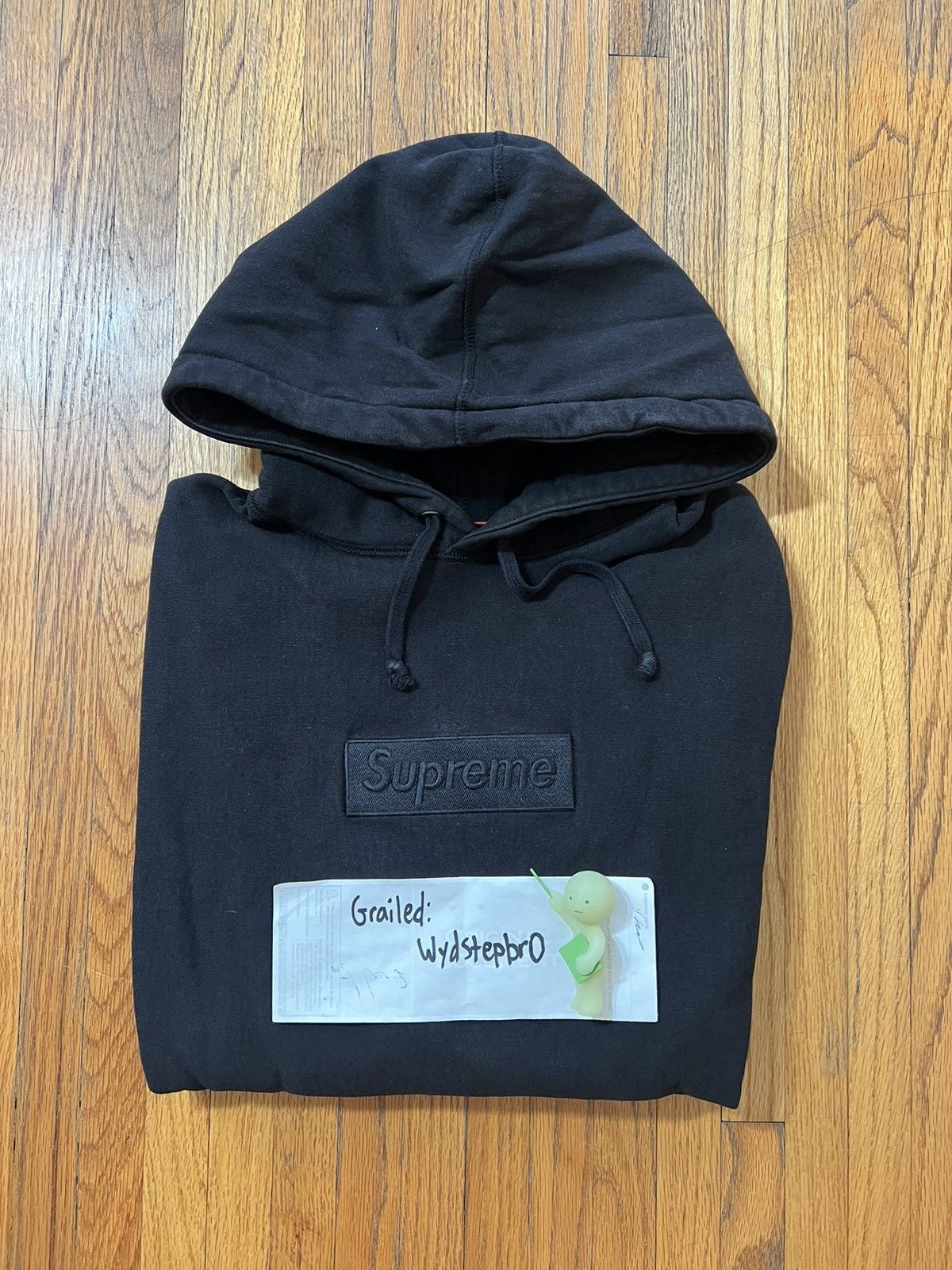 Supreme Supreme Tonal Box Logo Hoodie FW14 | Grailed