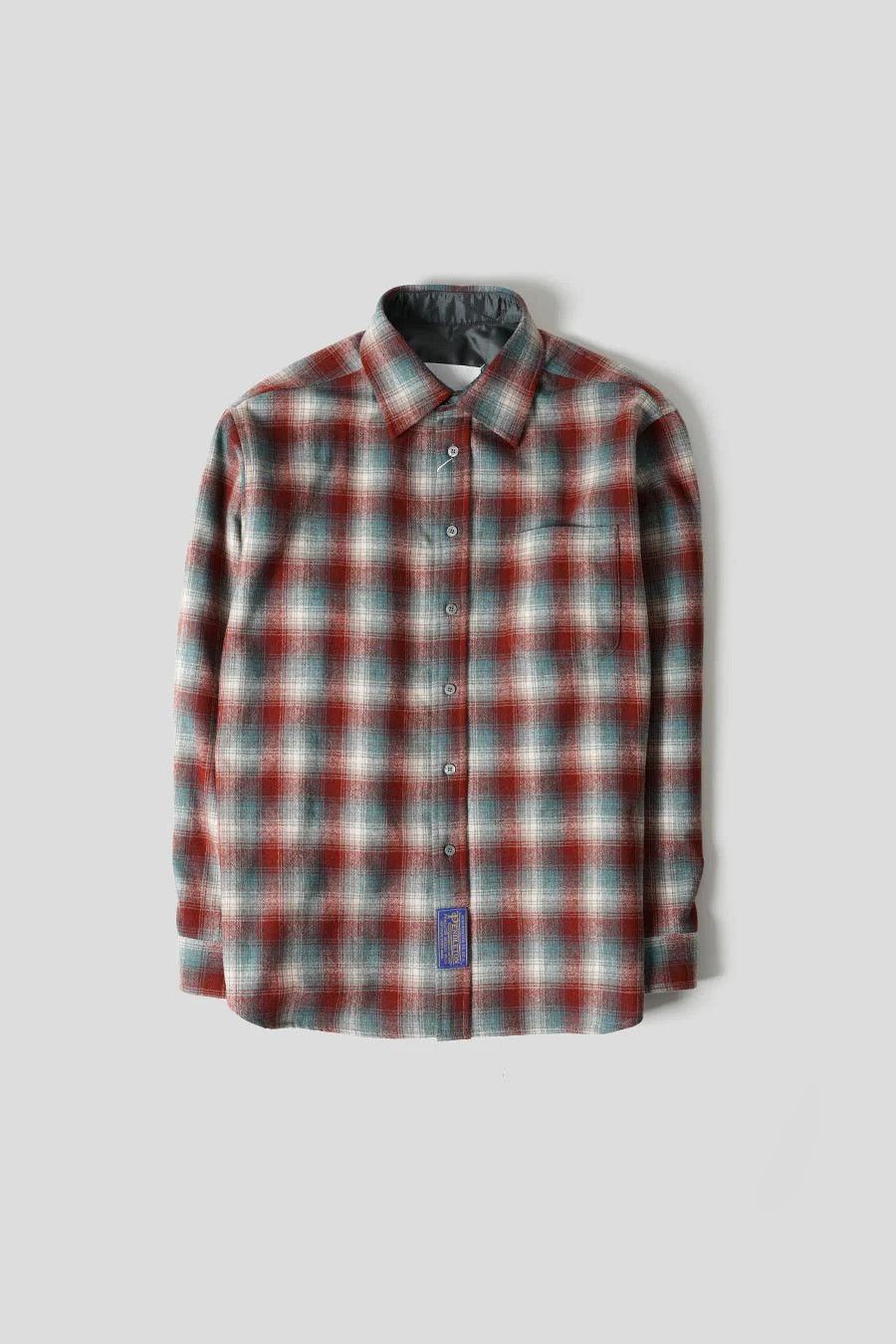 Maison Margiela Maison Margiela X Pendleton Check Wool Shirt Pink