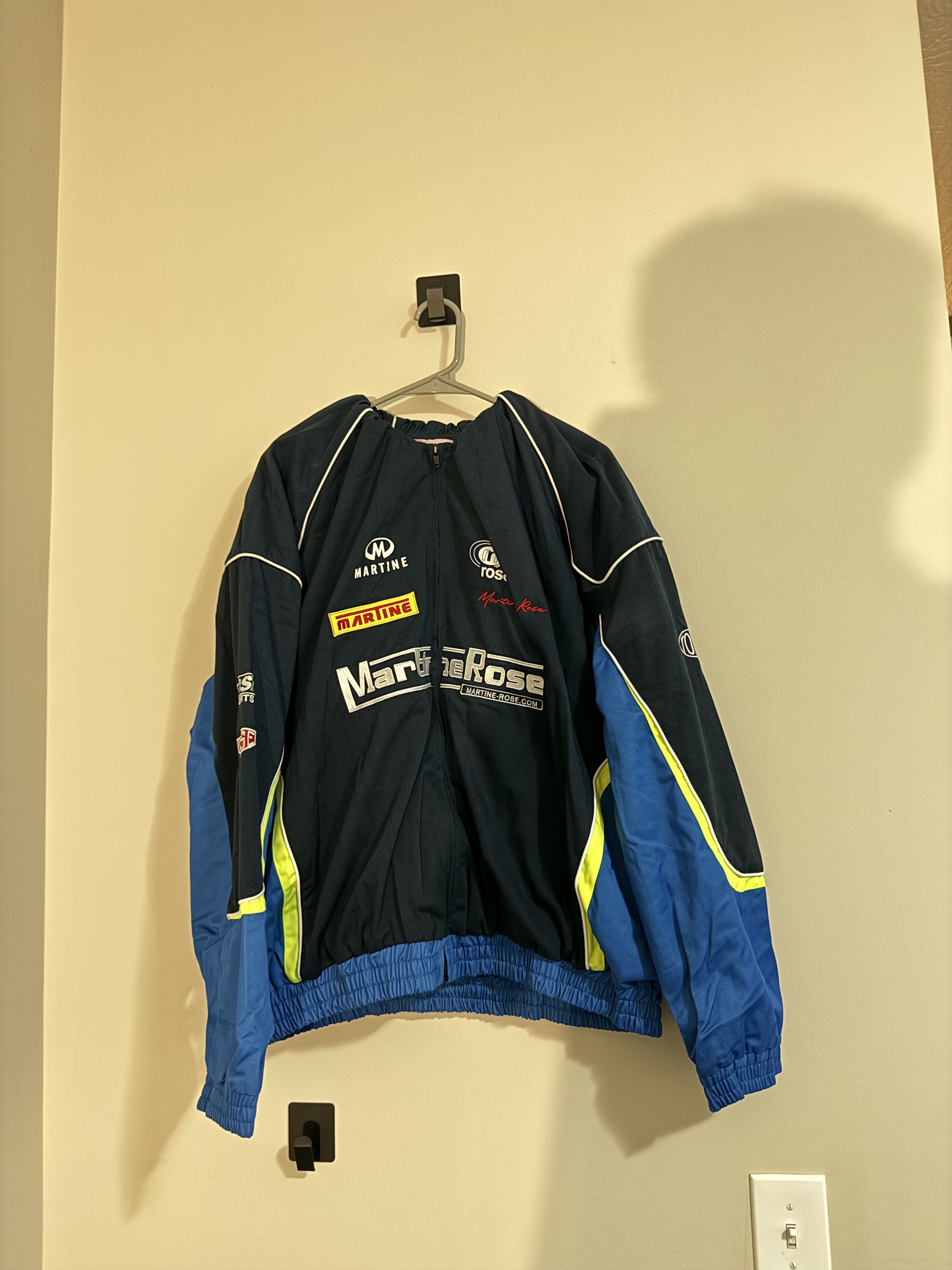 Martine Rose Martine Rose Tuck Neck Sponsor Racing Jacket | Grailed